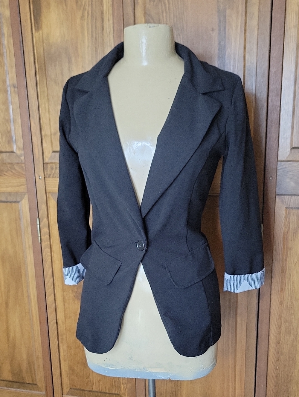 French Atmosphere Blazer Jacket Sz M